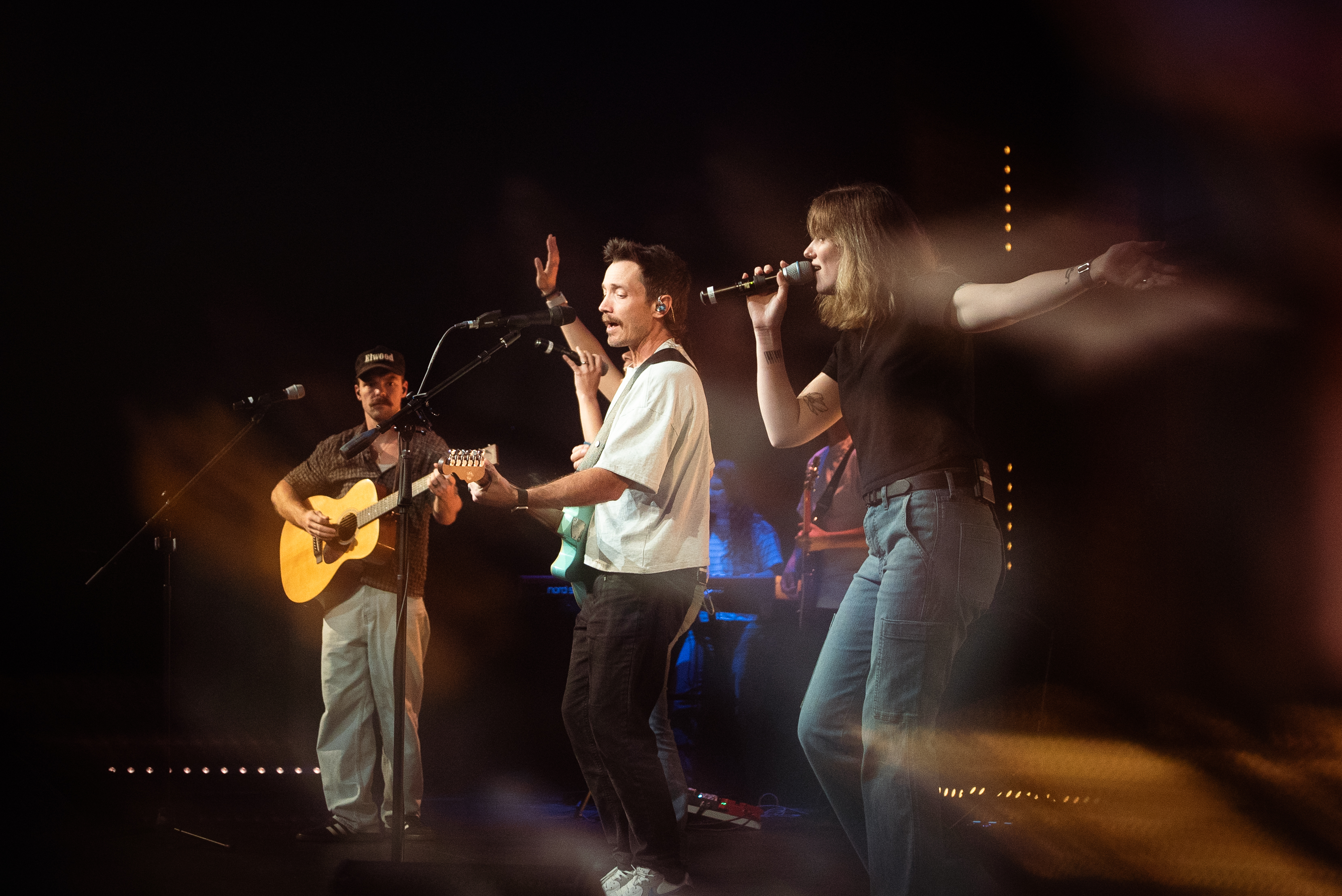 New Tribe Worship leading music on stage